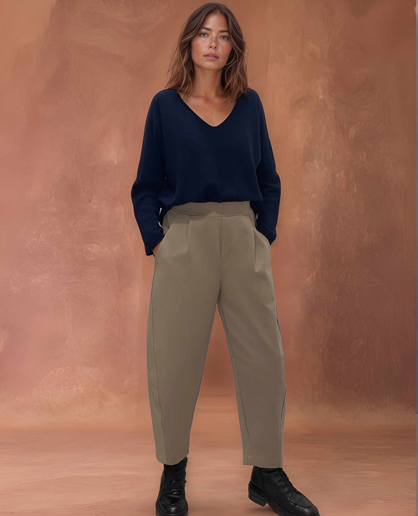 Calças Rita -  Balloon Ponto Roma