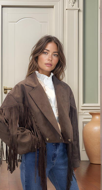 Blusão franjas