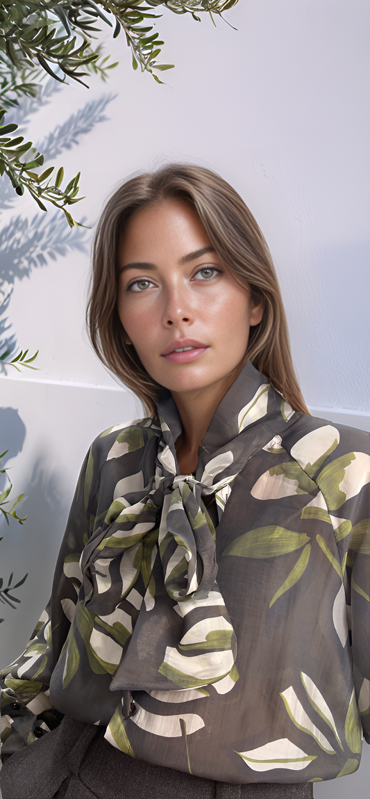 Blusa Laçada