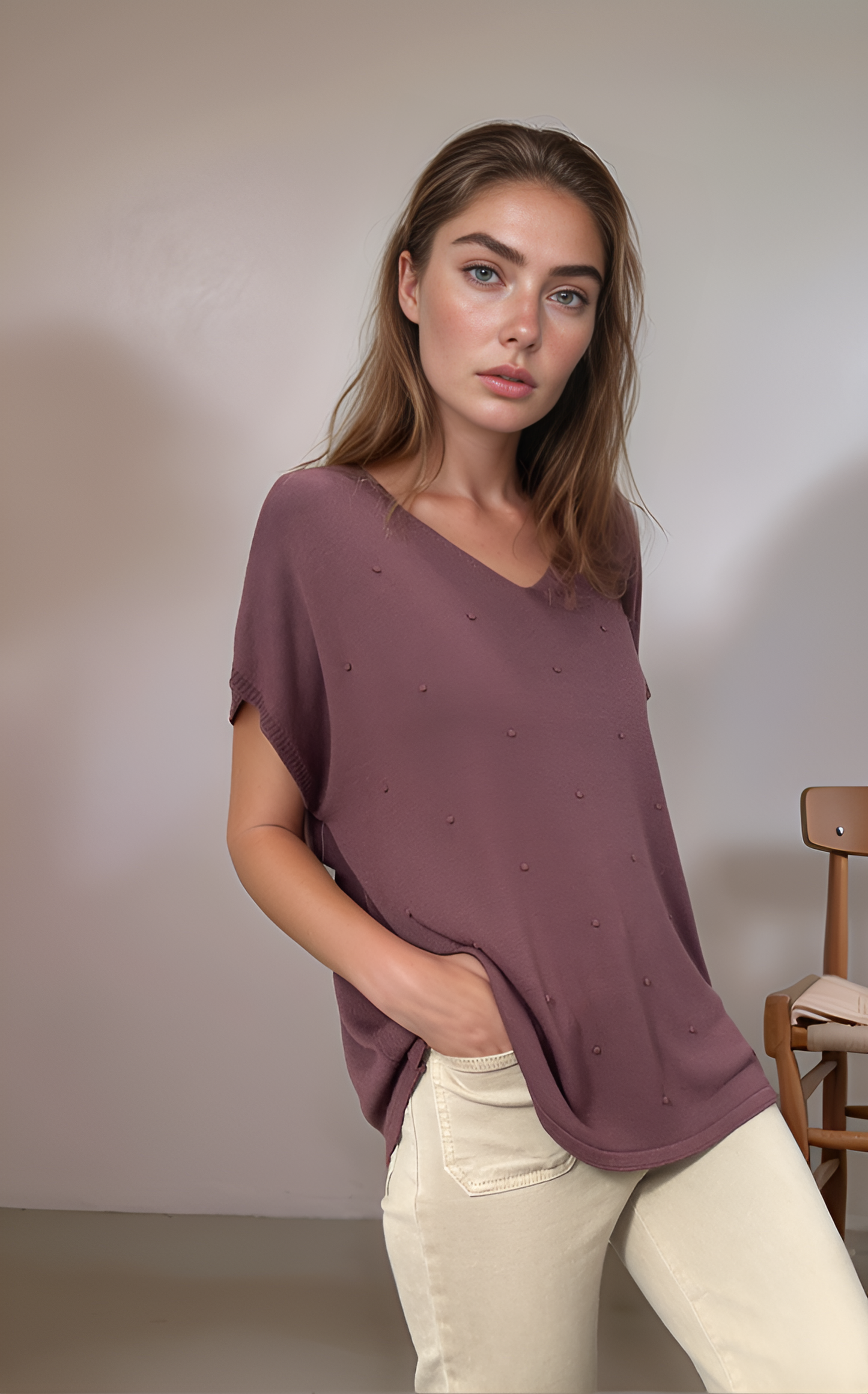 Blusa Pontos